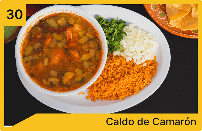 caldo de camaron