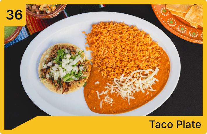 Taco Plate