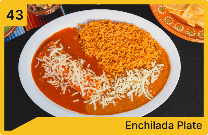 Enchilada Plate